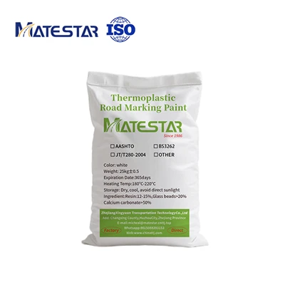 Bílá termoplastická barva