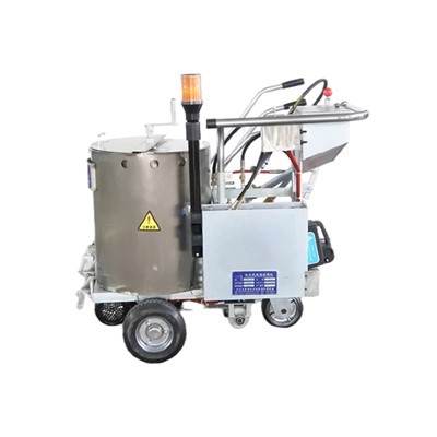 Automatický stroj na značení silnic z termoplastů