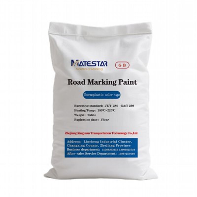 Termoplastická dopravní barva