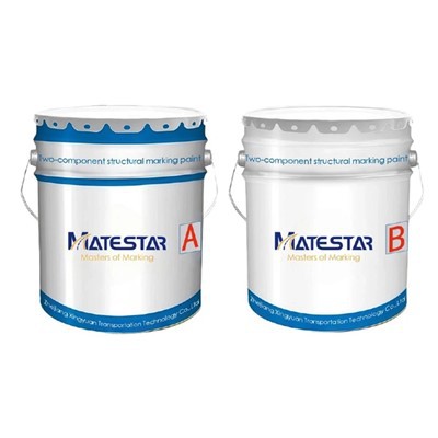 Dvousložková akrylová silniční barva